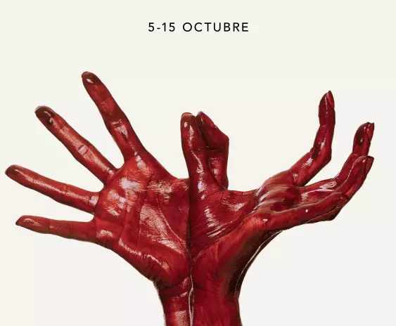 Cartel oficial de la próxima 56 edición del Festival de Sitges, que se celebrará el próximo mes de octubre