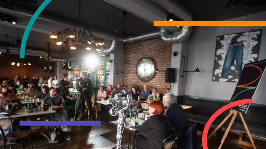 Imagen oficial del Festival de Karlovy Vary anunciando el jurado que otorgará los Globos de cristal